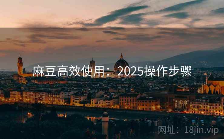 麻豆高效使用:2025操作步骤 第2张 麻豆高效使用:2025操作步骤 第2张