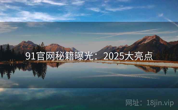 91官网秘籍曝光：2025大亮点  第2张