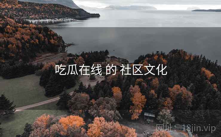 吃瓜在线 的 社区文化 第2张 吃瓜在线 的 社区文化 第2张