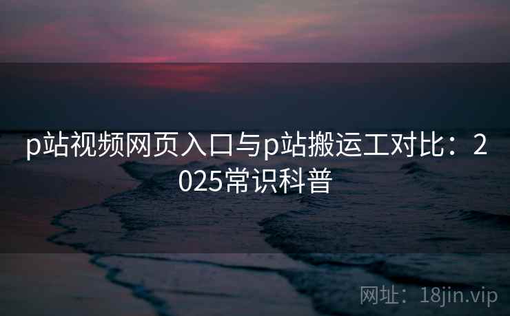 p站视频网页入口与p站搬运工对比:2025常识科普 第1张 p站视频网页入口与p站搬运工对比:2025常识科普 第1张